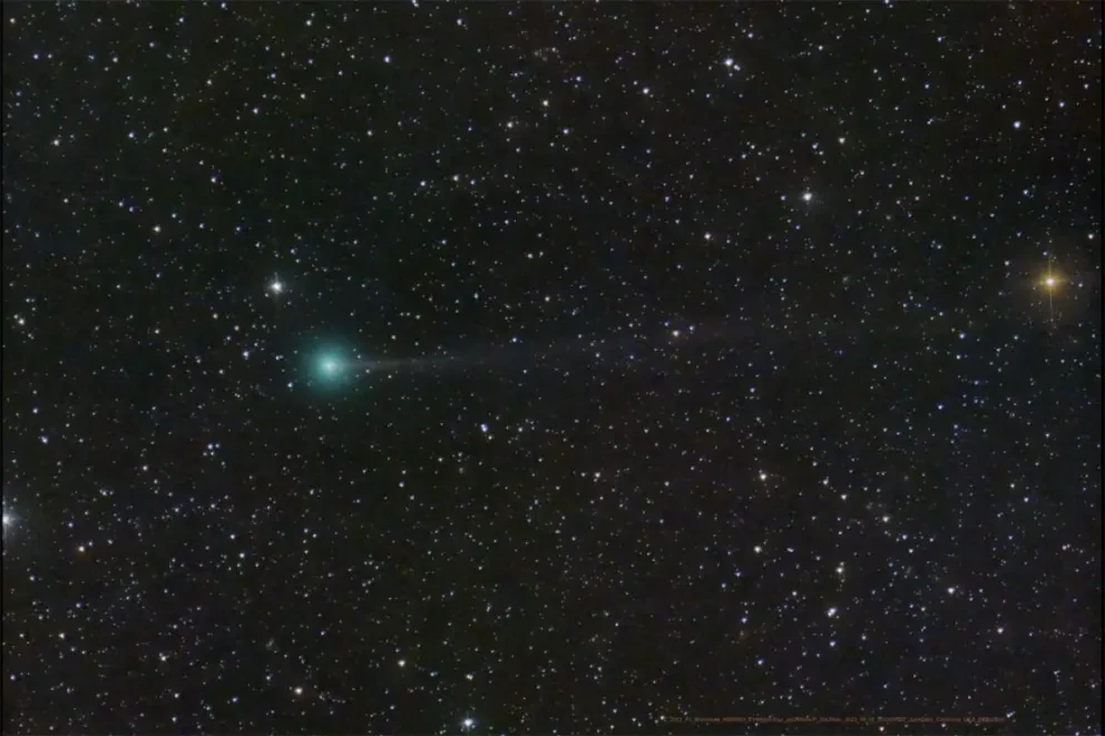 El cometa verde Nishimura pasará por México; te informamos como verlo. Foto: NASA