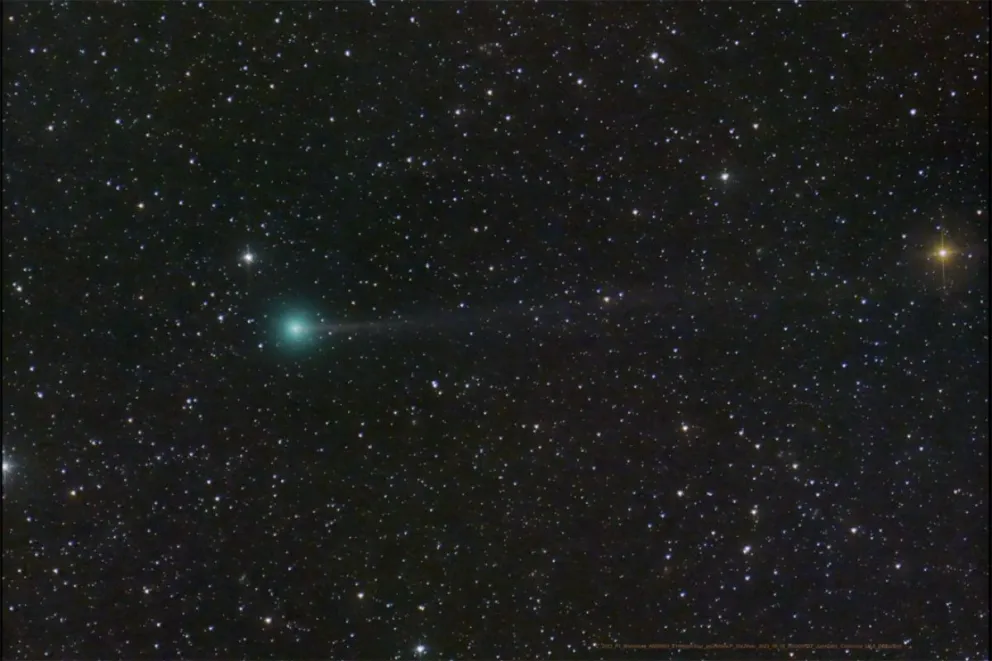 El cometa verde Nishimura pasará por México; te informamos como verlo. Foto: NASA