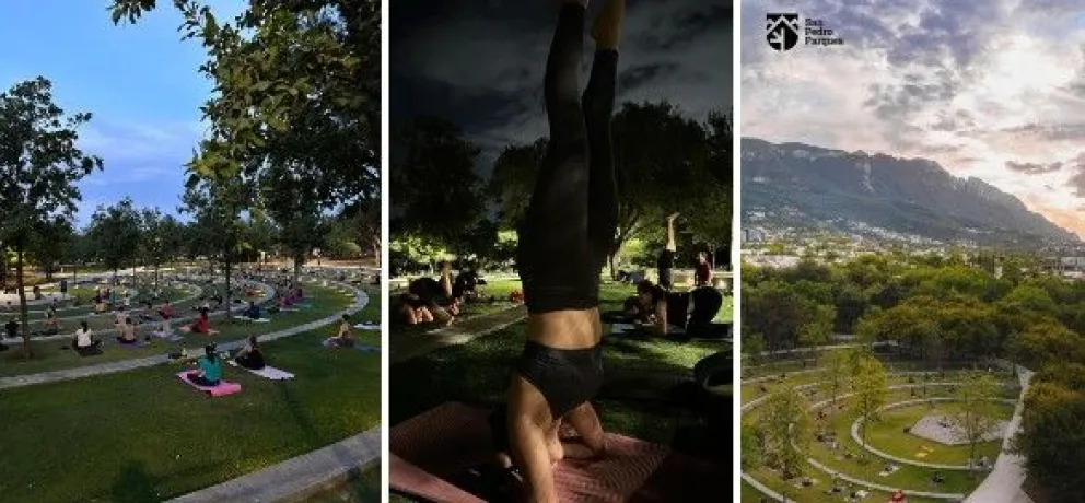Apúntate en las clases de yoga por San Pedro Parques, Monterrey