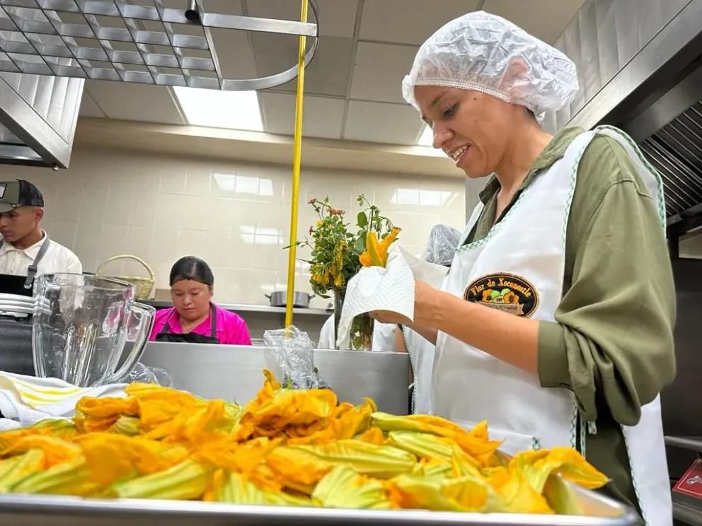 El jurado eligió a los equipos ganadores del Reto Foodathon 2023 en las categorías de Plato Fuerte y Postre. Foto: Cortesía