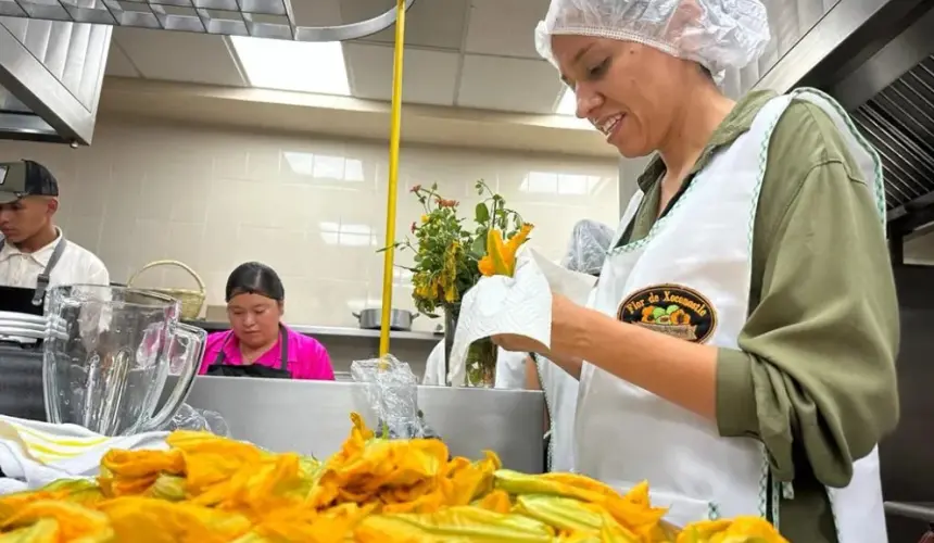 El jurado eligió a los equipos ganadores del Reto Foodathon 2023 en las categorías de Plato Fuerte y Postre. Foto: Cortesía