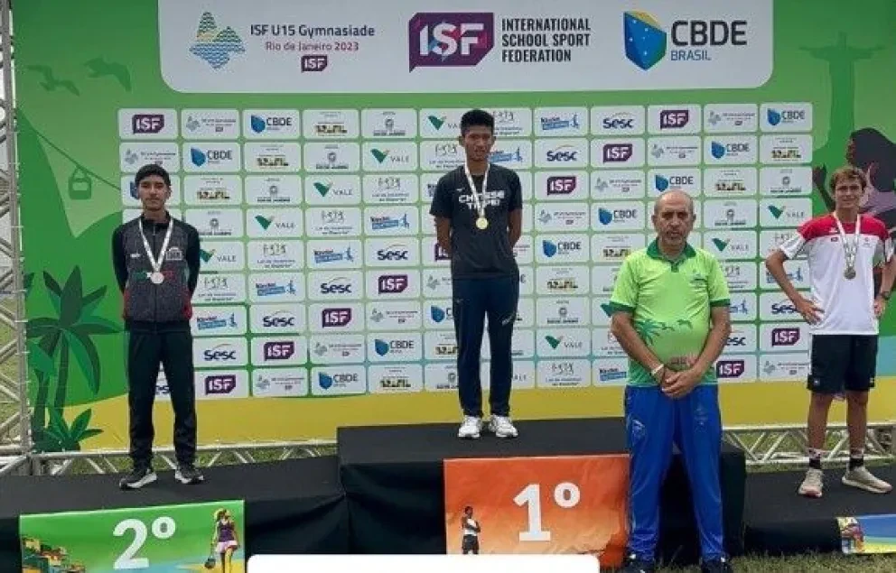 Jóvenes atletas sonorenses ganan medallas de plata en Juegos Mundiales Escolares Brasil 2023