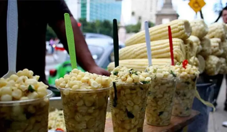 Ya inició la Feria Nacional del Elote en San Miguel Topilejo, en la CDMX. Foto: Cortesía