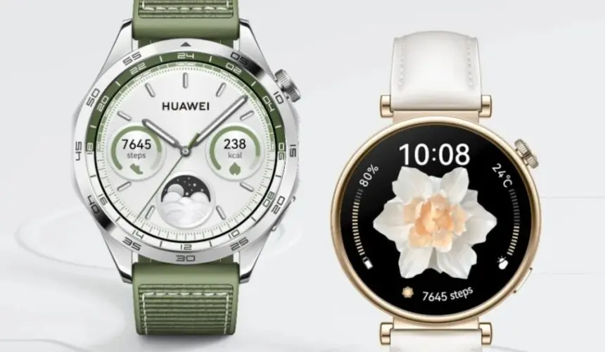 El Huawei Watch GT4 estará disponible en versiones de 46 mm y 41 mm con diversos diseños y colores. Foto: Huawei