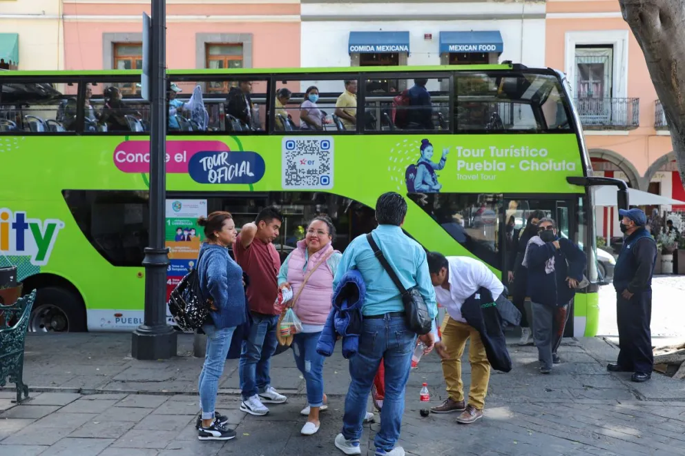 A la alza el flujo de turistas en Puebla. Foto: Cortesía