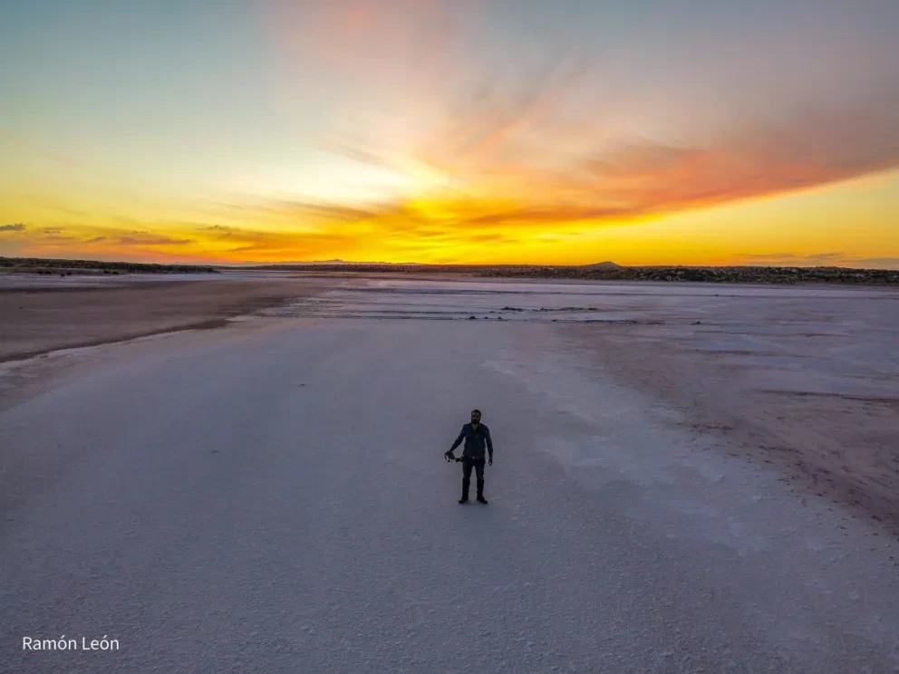 Campo Salinas; un desierto de pura sal que se encuentra en tierras de Sonora.