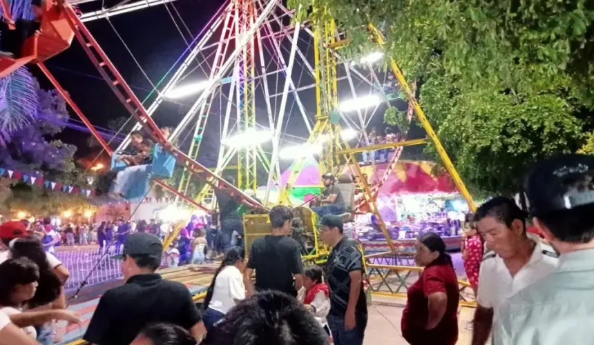 Alegría y diversión en las fiestas patrias de Villa Juárez