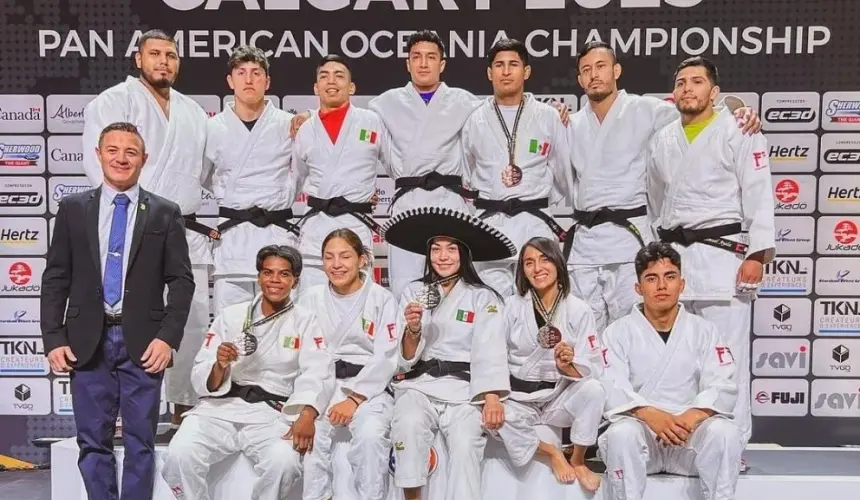 México gana tres platas y un bronce en Campeonato Panamericano y Oceanía de Judo