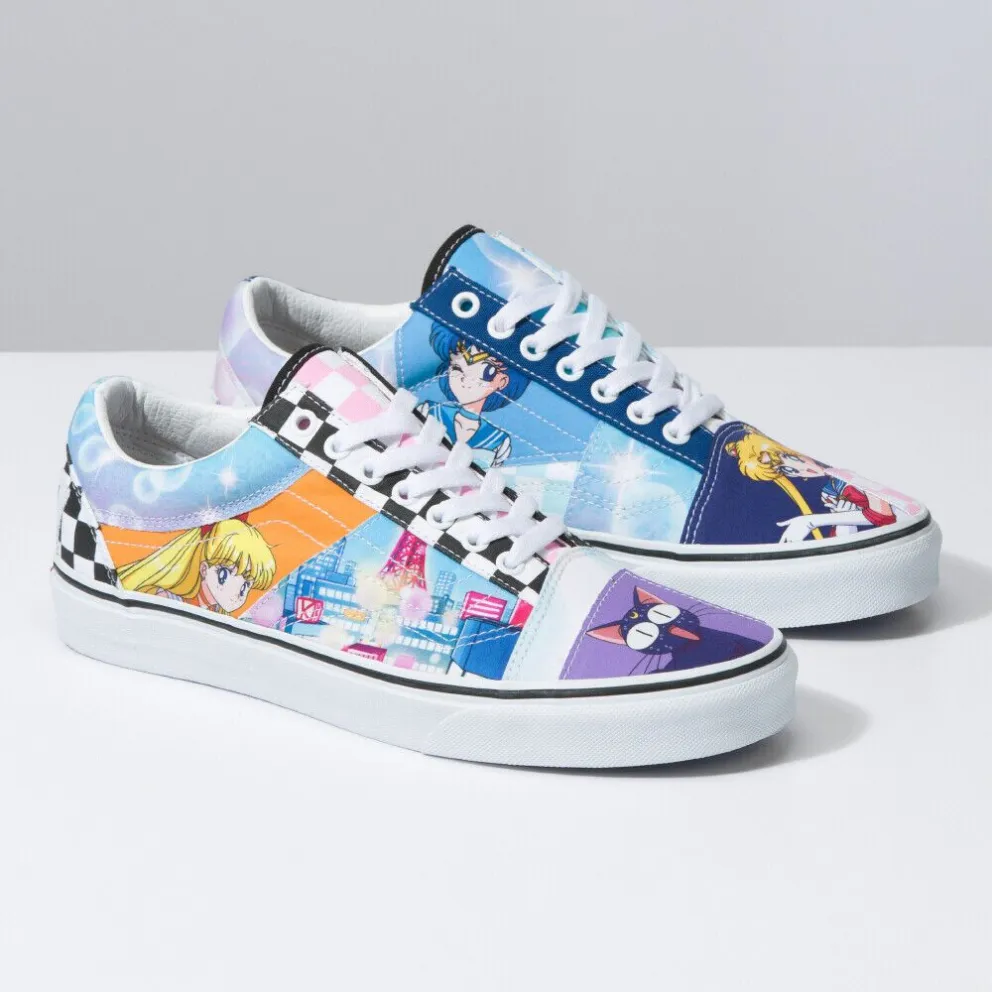 Aún hay disponibles Vans en México de la colección de Sailor Moon. Foto: Cortesía