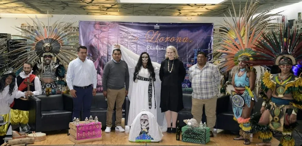 Presentan el 30 aniversario de La Llorona, en Xochimilco, en la CDMX. Foto: Cortesía