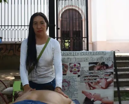 Con habilidosas manos, "La Chinita" es el ángel de la sanación en Culiacán