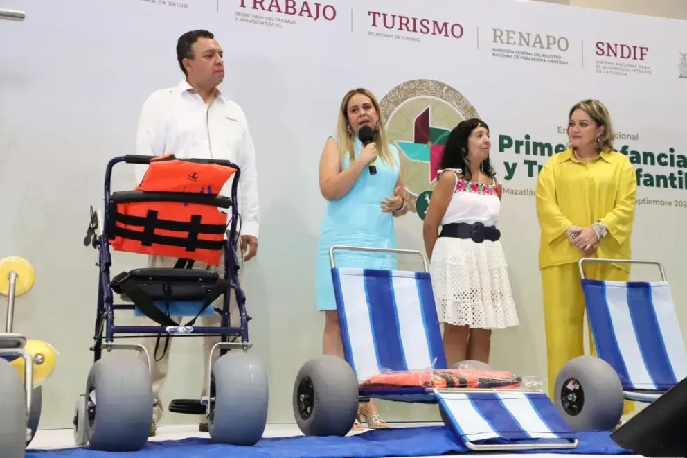 Mazatlán tendrá unan playa inclusiva para personas con discapacidad.