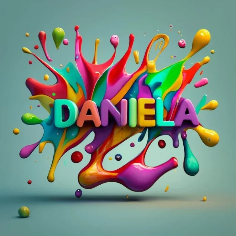 Paso a paso para crear tu nombre en diseño 3D. Foto: Cortesía