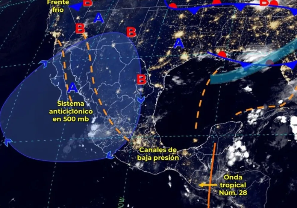 ¡Aguas! Prevén lluvias fuertes en varios estados: clima en México hoy jueves 28 de septiembre de 2023