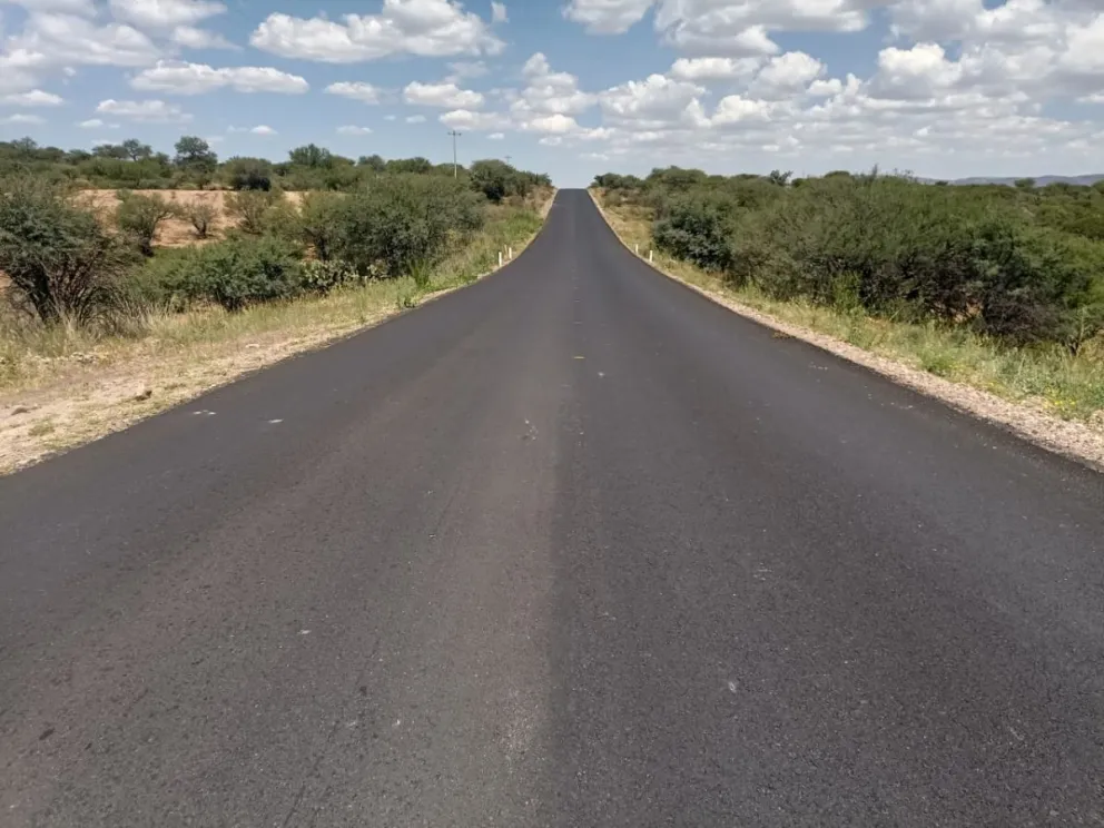 Carretera Villanueva-El Plateado de Joaquín Amaro, en Zacatecas. Foto: Cortesía