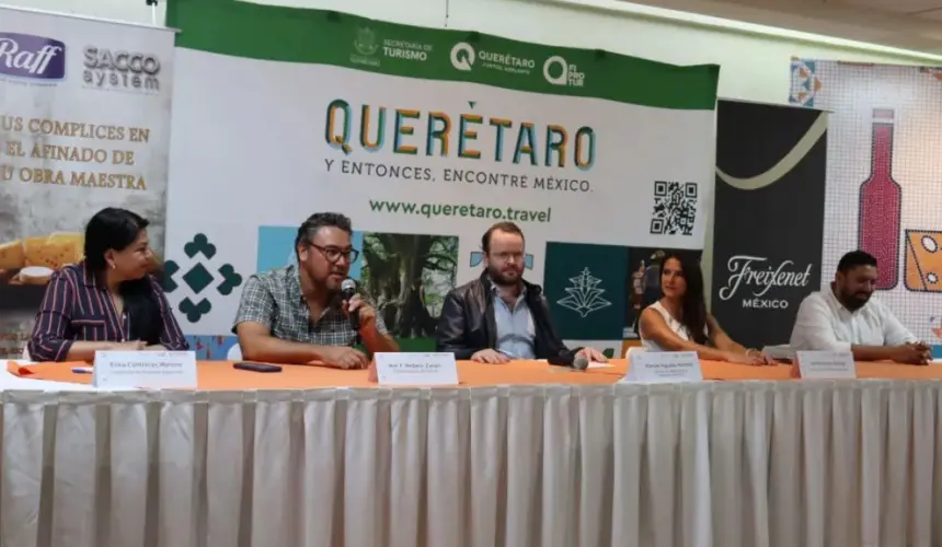 Presentan de manera oficial el Festival Viva el Queso 2023, en Querétaro. Foto: Cortesía