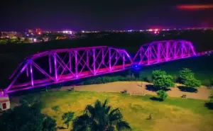 Puente Negro se viste de rosa en conmemoración al Día Mundial contra el Cáncer de Mama