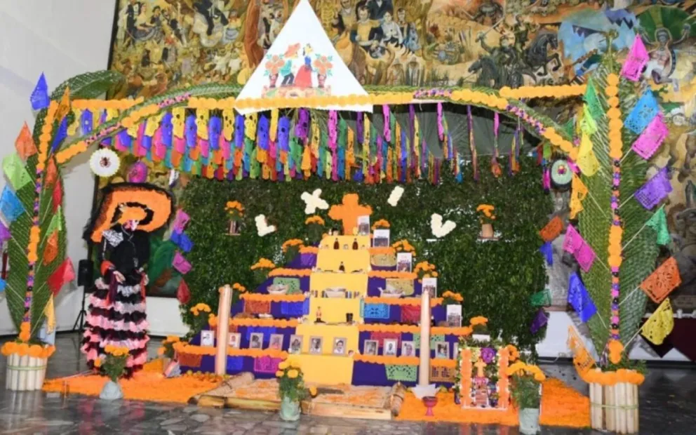 Dónde inscribirse para el Concurso Artístico de Altares y Ofrendas a los Muertos, en Puebla. Foto: Cortesía