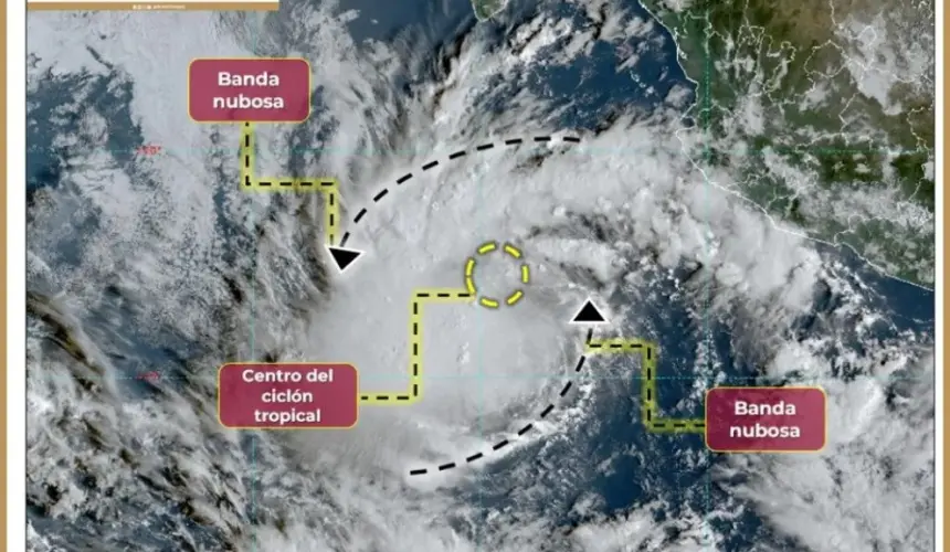 Clima en México hoy jueves 5 de octubre: tormenta Lidia y frente frío 4 provocarán lluvias en estos estados