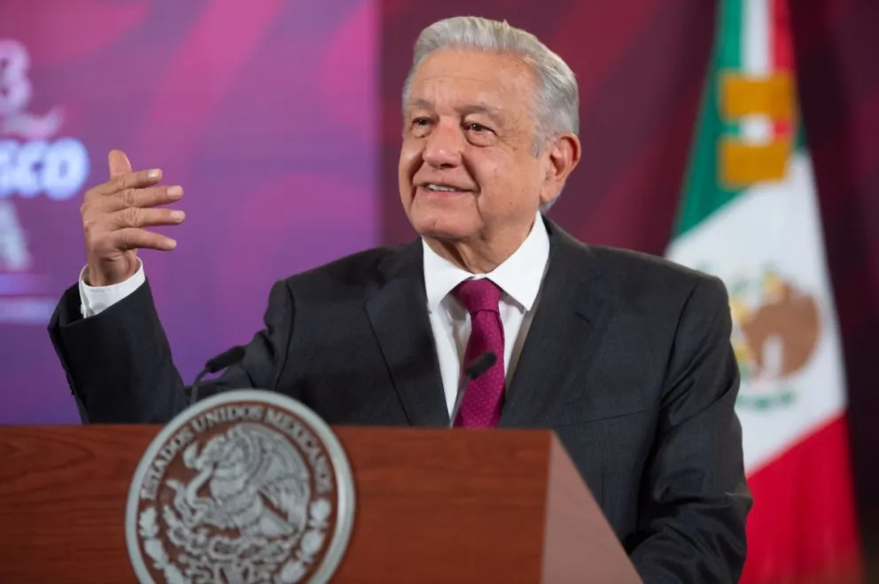 Andrés Manuel López Obrador, presidente de México.