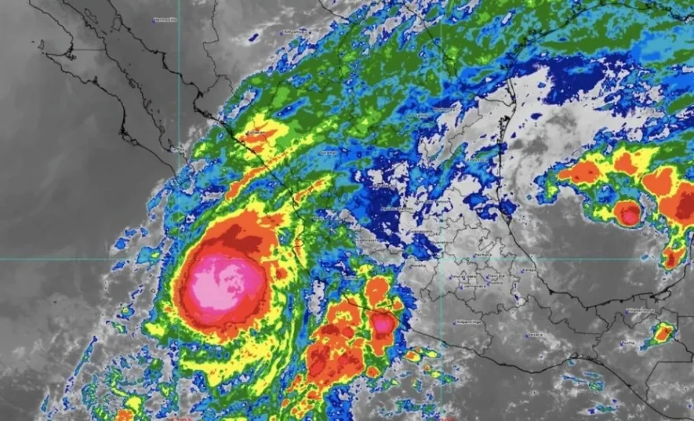 Huracán Lidia sube a categoría 2 y traerá lluvias a Sinaloa: pronóstico del clima en México hoy 10 de octubre de 2023