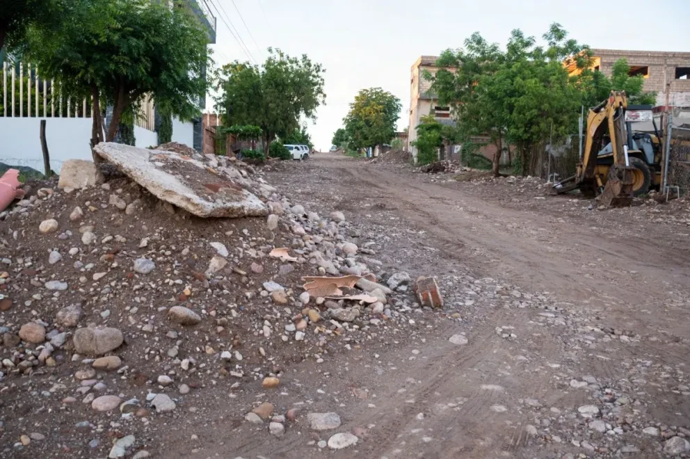 Estas son las calles de las colonias Rosario Uzárraga y 6 de Enero de Culiacán que serán pavimentadas.