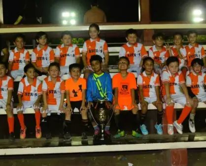 Astros de la López Mateos son campeon@s en el torneo infantil de futbol Nuevos Valores en Culiacán
