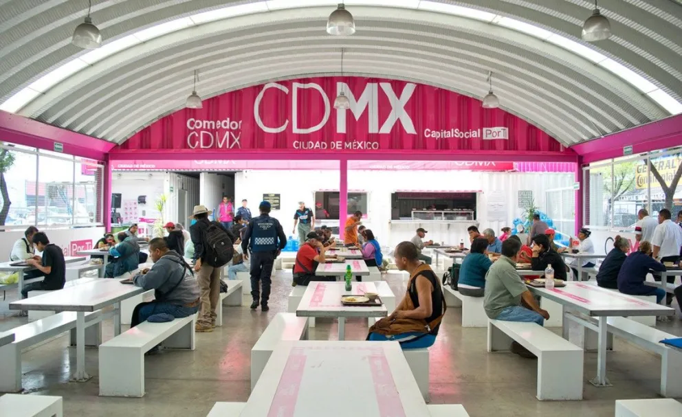 Comedores comunitarios de la CDMX tendrán mayor presupuesto, anunció Gobierno. Foto: Cortesía