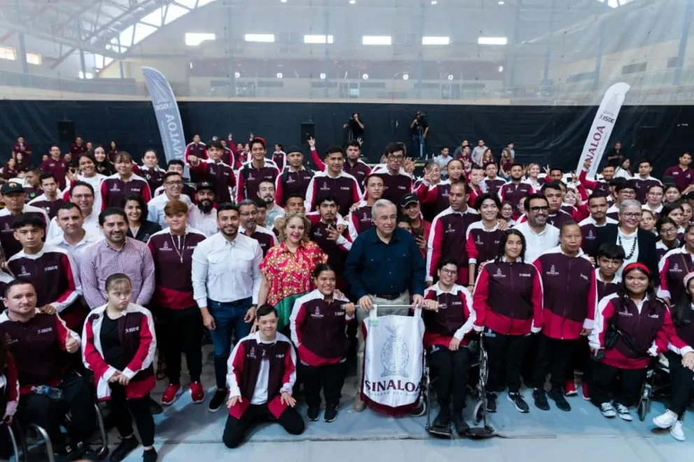 183 atletas representarán con orgullo a Sinaloa en las competencias que se llevarán a cabo en Cancún, Quintana Roo.