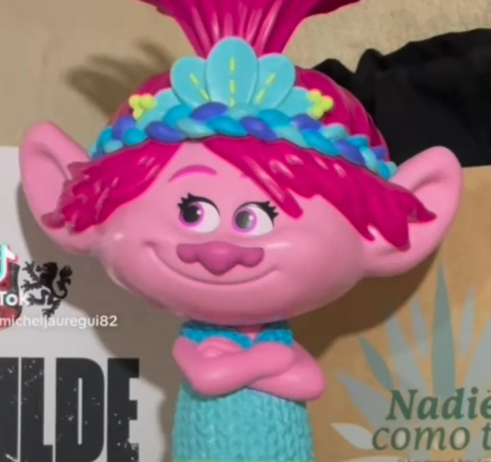 La palomera que saca Cinemex de la película de Trolls 3, es del personaje de Popy. Foto: Cortesía