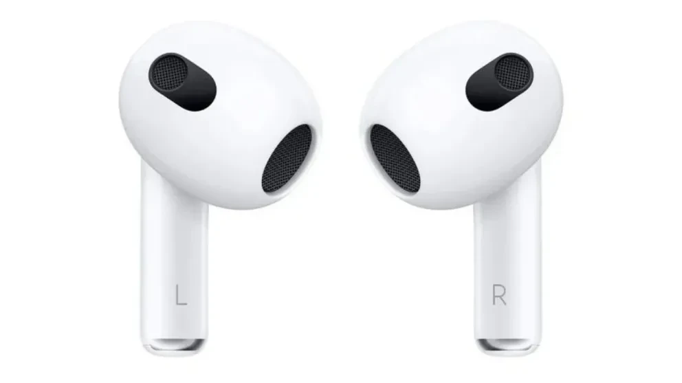 Los AirPods 3 destacan por su gran calidad de audio, resistencia al agua y carga inalámbrica. Foto: Apple