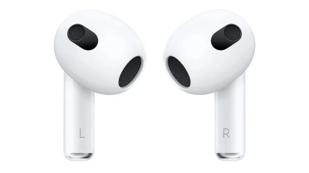 Los AirPods 3 destacan por su gran calidad de audio, resistencia al agua y carga inalámbrica. Foto: Apple