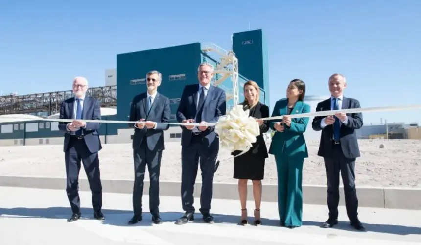 Planta de la empresa francesa Malteurop en el municipio de Meoqui, en Chihuahua, lista para iniciar con las operaciones. Foto: Cortesía