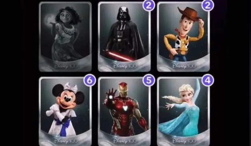 Cartas Disney 100 en TikTok: así puedes jugar y cambiar las tarjetas repetidas.