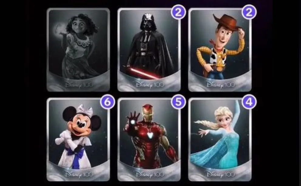 Cartas Disney 100 en TikTok: así puedes jugar y cambiar las tarjetas repetidas.