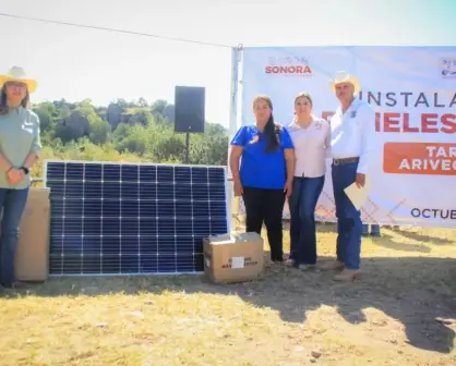 Arranca instalación de módulos solares en Arivechi, Sonora