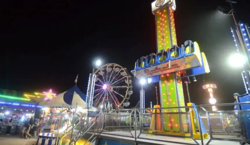 Ya está todo listo para la Feria de Villanueva, en Zacatecas 2023, en honor a San Judas Tadeo. Foto: Cortesía