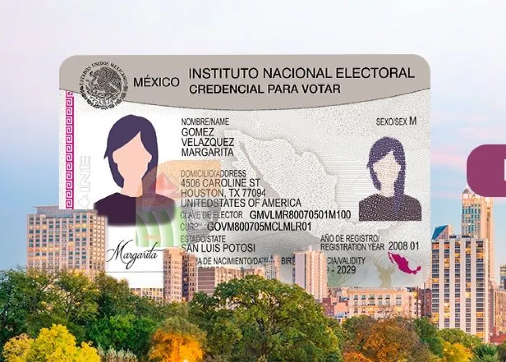 INE. Amplían plazo para tramitar credencial de elector para personas que viven en el extranjero.