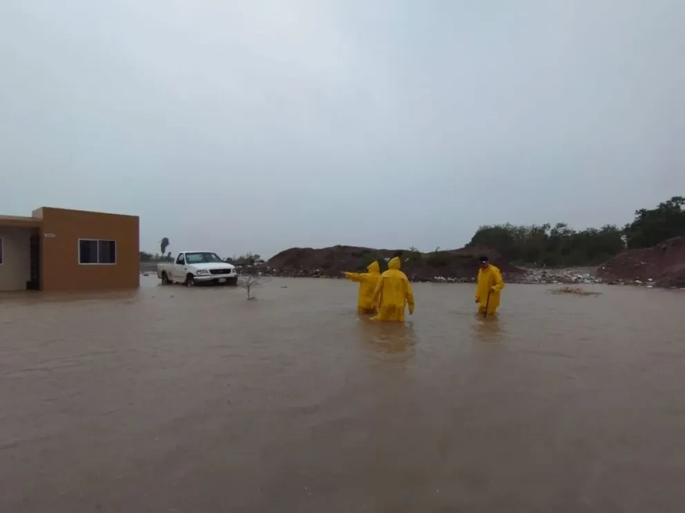 Protección Civil Sinaloa al 100 en municipios que han sido afectados por Tormenta Tropical “Norma”