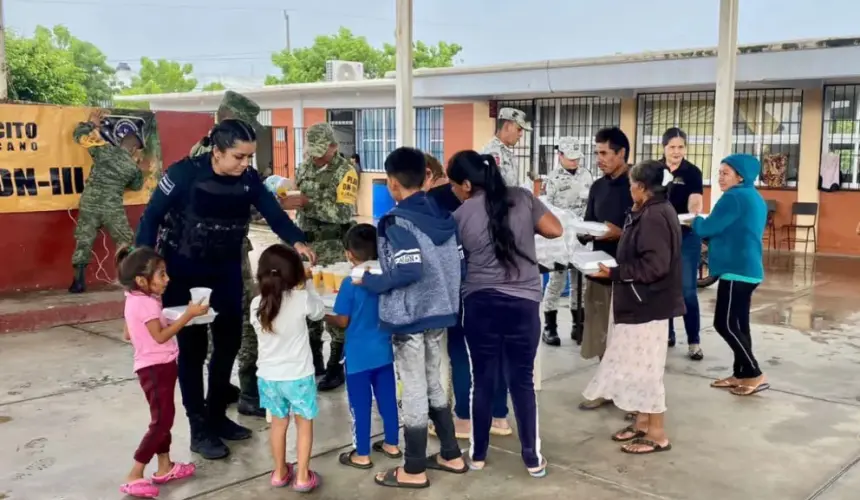 Se suspenden clases en 10 municipios de Sinaloa por fuertes lluvias que ha dejado Norma.