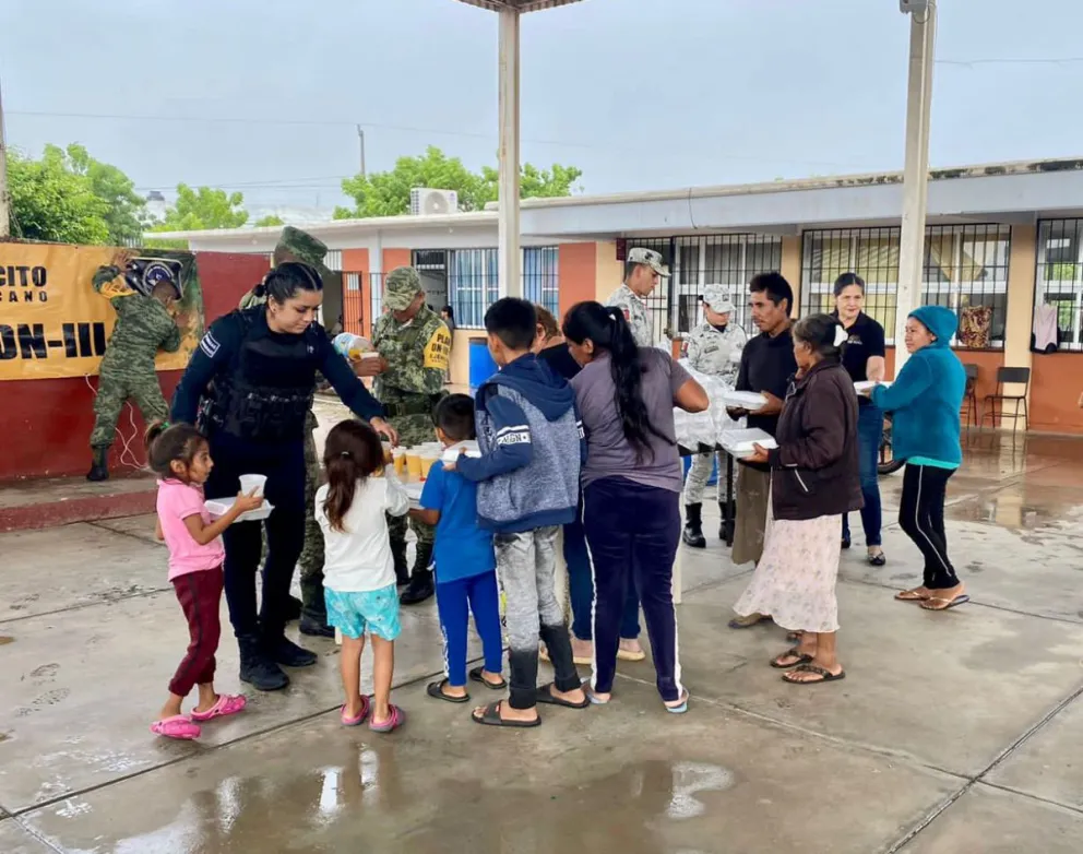 Se suspenden clases en 10 municipios de Sinaloa por fuertes lluvias que ha dejado Norma.