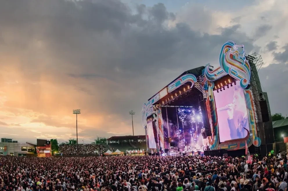Durante tres días el público se deleitará con conciertos de grandes artistas en el Parque Fundidora de Monterrey. Foto: Tecate Pal Norte