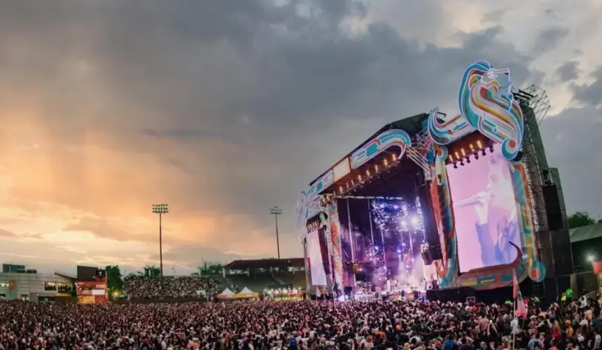 Durante tres días el público se deleitará con conciertos de grandes artistas en el Parque Fundidora de Monterrey. Foto: Tecate Pal Norte