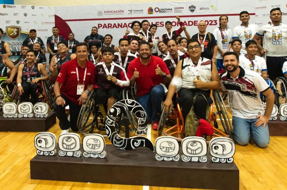 La medalla de oro que logró Sinaloa ante el Estado de México, en los Paranacionales CONADE 2023 es a base de sacrificio y trabajo en equipo.
