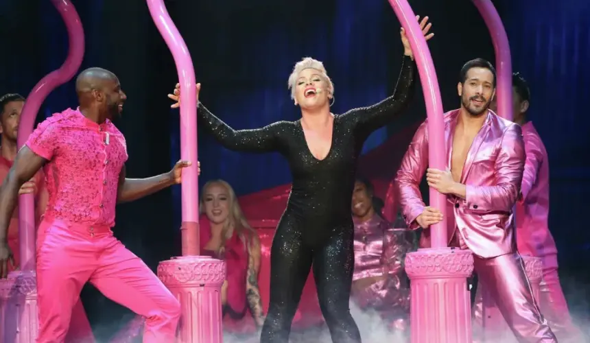 Conciertos de la cantante P!nk en Estados Unidos. Foto: Cortesía