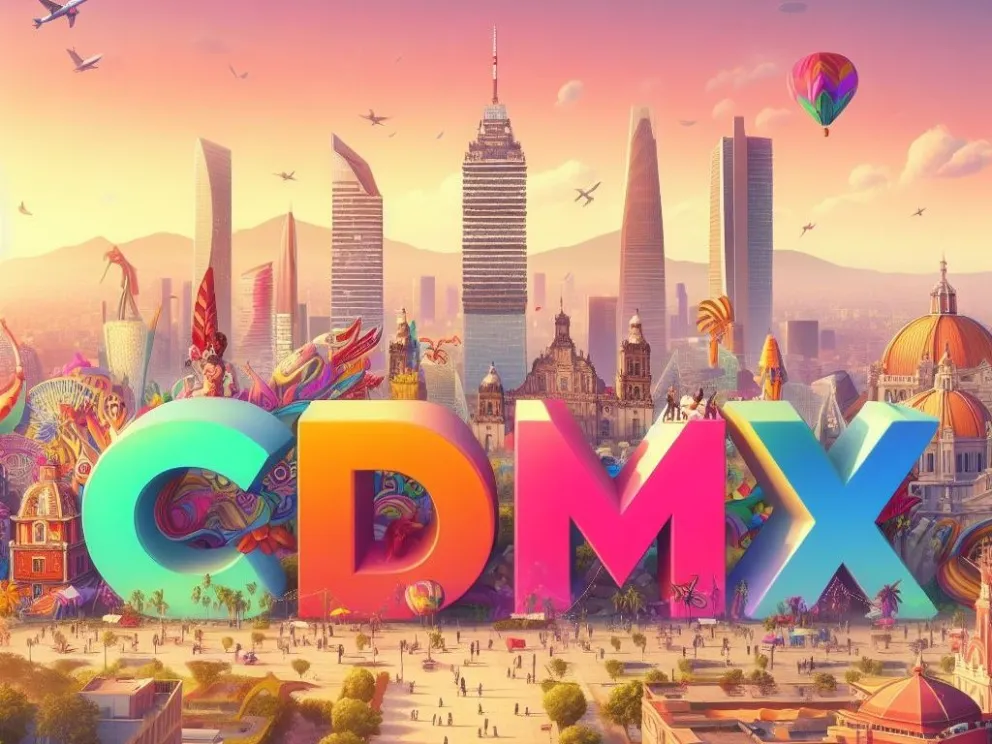 ¡Es bellísima! Así se vería la CDMX en una película de Disney Pixar, según la inteligencia artificial