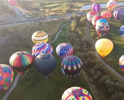 Valle de Bravo se eleva: Festival de globos llena el cielo de color en Estado de México