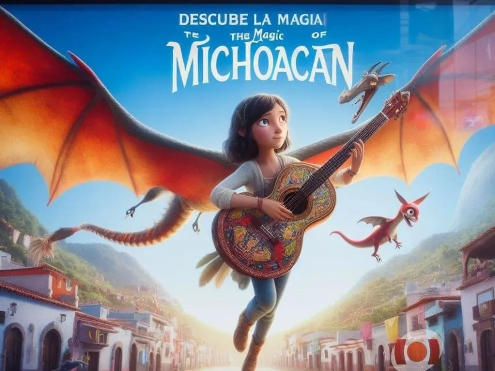 Así se vería Michoacán en una película de Disney Pixar, según la inteligencia artificial