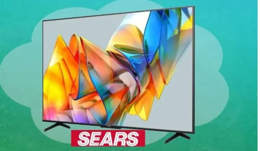 Pantalla de 75 pulgadas 4k es rematada en la tienda de Sears 