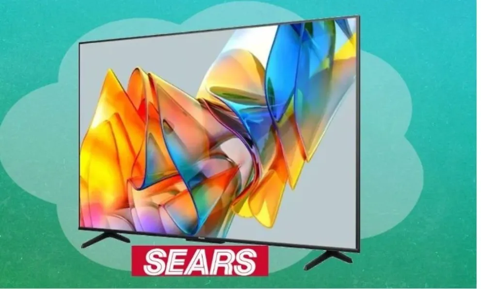 Pantalla de 75 pulgadas 4k es rematada en la tienda de Sears 